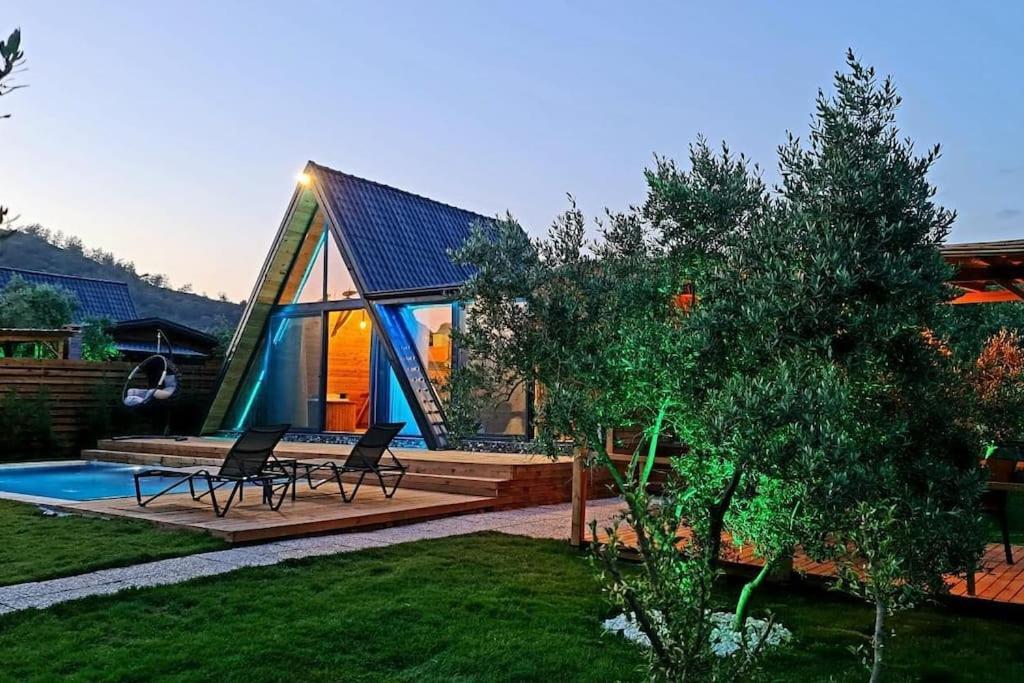 Villa Zeytin Havuzlu Jakuzili Fethiye Dış mekan fotoğraf