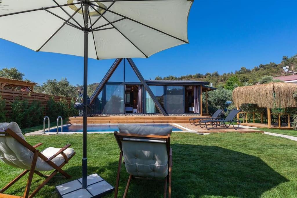 Villa Zeytin Havuzlu Jakuzili Fethiye Dış mekan fotoğraf