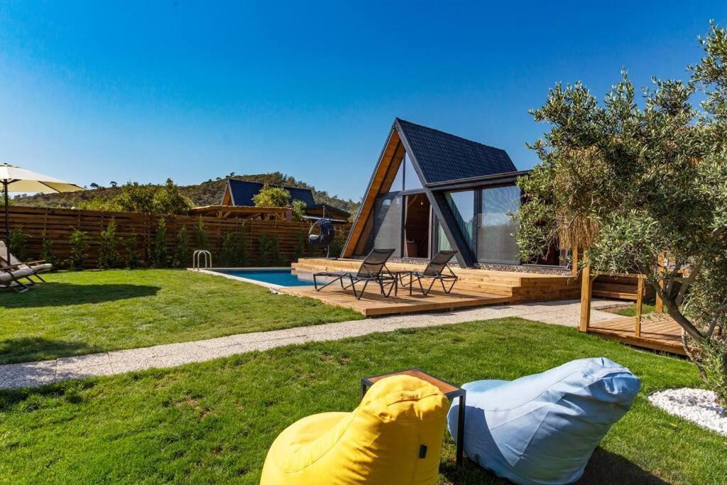 Villa Zeytin Havuzlu Jakuzili Fethiye Dış mekan fotoğraf