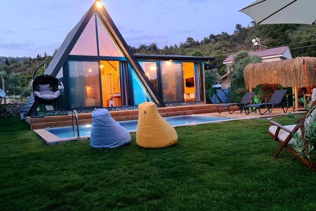 Villa Zeytin Havuzlu Jakuzili Fethiye Dış mekan fotoğraf